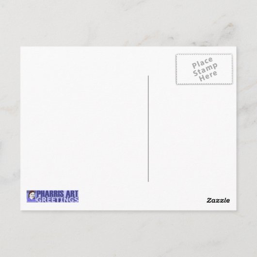 Grüße von Philly Postcard Postkarte (Rückseite)