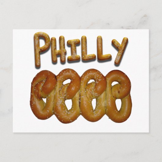 Grüße von Philly Postkarte (Vorderseite)