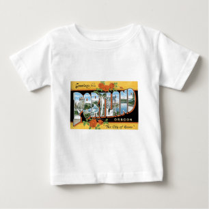 Grüße von Portland, Oregon! Baby T-shirt