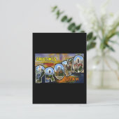 Grüße von Provo Utah Postkarte (Stehend Vorderseite)
