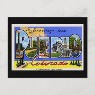 Grüße von Pueblo Colorado Postkarte