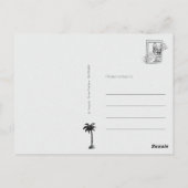 Grüße von Puerto Rico - POSTCARD Postkarte (Rückseite)