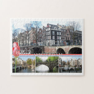Grüße von Puzzlen Hollands - Amsterdams Puzzle