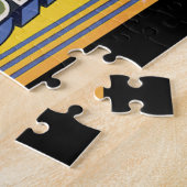 Grüße von Reise Detroits Michigan_Vintage Puzzle (Seite)