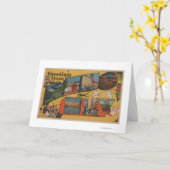 Grüße von Reno, NevadaReno, Nanovolt Karte (Gelbe Blume)