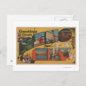 Grüße von Reno, NevadaReno, NV Postkarte (Vorne/Hinten)