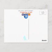 Grüße von Rhode Island Postkarte (Rückseite)