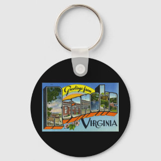 Grüße von Roanoke Virginia Schlüsselanhänger