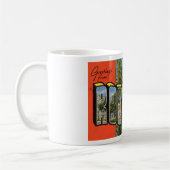 Grüße von Rockford Illinois Kaffeetasse (Links)
