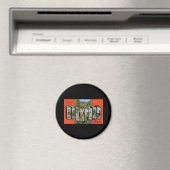 Grüße von Rockford Illinois Magnet (In Situ (Geschirrspüler))