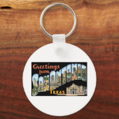 Grüße von San Antonio Texas Schlüsselanhänger (Vorderseite)