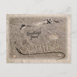 Grüße von Sanibel Postkarte
