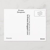 Grüße von Scranton Postkarte (Rückseite)