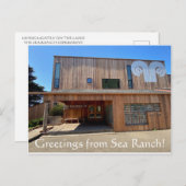 Grüße von Sea Ranch! Postkarte (Vorne/Hinten)