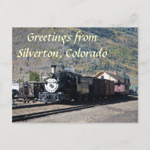 Grüße von Silverton, Colorado Postkarte