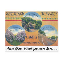 Grüße von Skyline Drive, Virginia