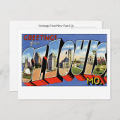 Grüße von St. Louis Postkarte (Vorne/Hinten)