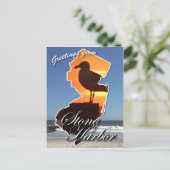 Grüße von Stone Harbour Postkarte (Stehend Vorderseite)