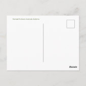 Grüße von Sunnyvale! Postkarte (Rückseite)