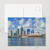 Grüße von Tampa Florida Landschaftliche Postkarte (Vorne/Hinten)