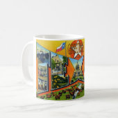 Grüße von Texas Kaffeetasse (Vorderseite Links)