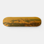 Grüße von Titan - Retro Skateboard (Horizontal)