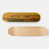 Grüße von Titan - Retro Skateboard (Horizontal)