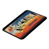 Grüße von Tucson Arizona Magnet (Linke Seite)