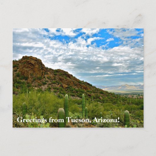 Grüße von Tucson, Arizona! Postkarte (Vorderseite)