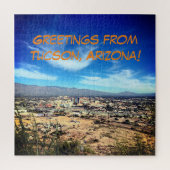 Grüße von Tucson, Arizona! Puzzle (Vertikal)