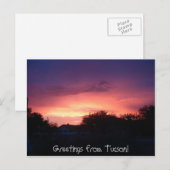 Grüße von Tucson! Postkarte (Vorne/Hinten)
