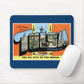 Grüße von Tulsa, Oklahoma! Mousepad (Mit Mouse)