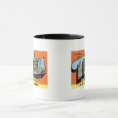 Grüße von Tulsa, Oklahoma! Tasse (Zentrum)
