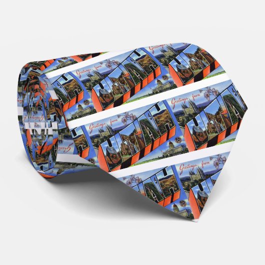 Grüße von Utah Krawatte (Gerollt)