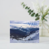 Grüße von Vail Colorado Postcard Landschaftlich Postkarte (Stehend Vorderseite)