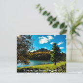 Grüße von Virginia Postcard Postkarte (Stehend Vorderseite)