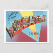 Grüße von Willimantic, Conneticut Travel Postkarte (Vorderseite)