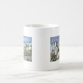 Grüße von Wisconsin, Vintag Kaffeetasse (Mittel)