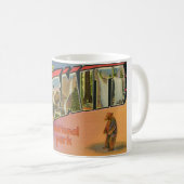 Grüße von Yosemite Nationalpark Kaffeetasse (VorderseiteRechts)