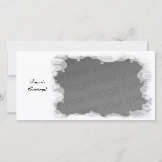 Grüße Vorlage der Jahreszeit! (Vorderseite)