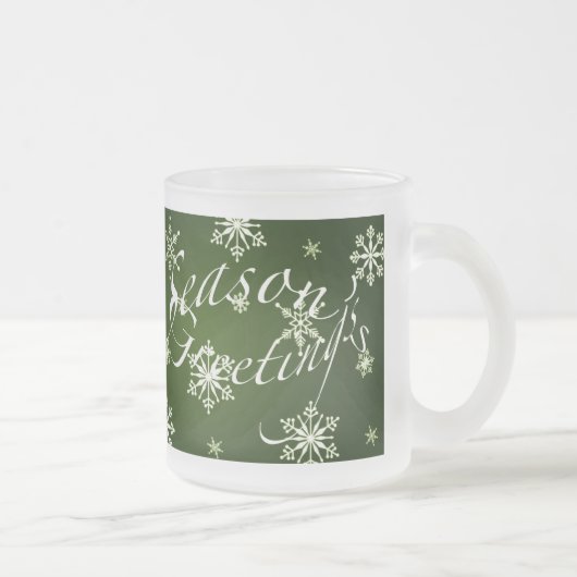 Grüße Weihnachtsgläser Tasse Set (Rechts)