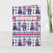 Grüße zum Schweizerischen Nationalfeiertag Karte (Vorderseite)