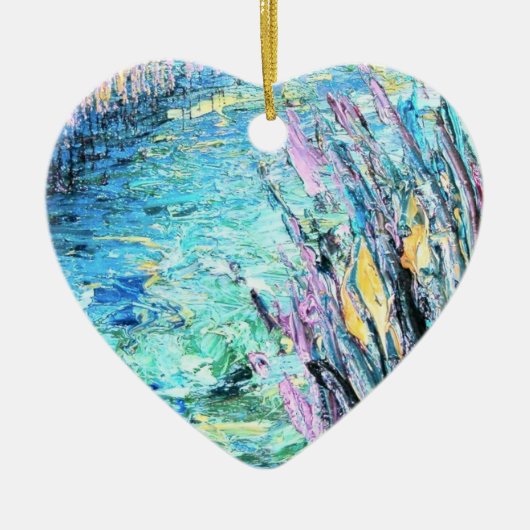 Grüßen Sie Ihre Nachbarn Keramikornament (Vorne)