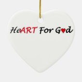 Grüßen Sie Ihre Nachbarn Keramikornament (Hinten)