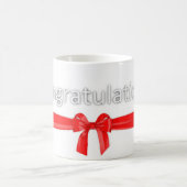 Grüßende Glückwünsche Kaffeetasse (Mittel)