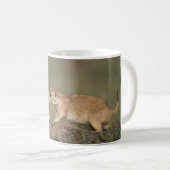 Grüßende Präriehunde Kaffeetasse (VorderseiteRechts)