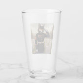 grüßender Marine Corps Wolf  Glas (Rückseite)