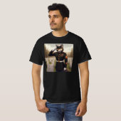 grüßender Marine Corps Wolf T-Shirt (Vorne ganz)
