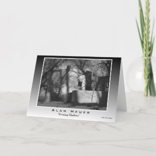 Grußkarte - "Abend Shadows" Karte