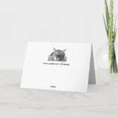 Grußkarte abkühlen karte (Rückseite)